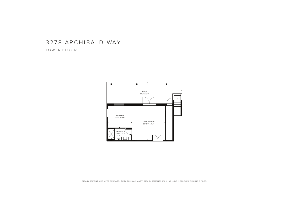 Floor plan for 3278 Archibald Way, Alta Lake, Whistler
