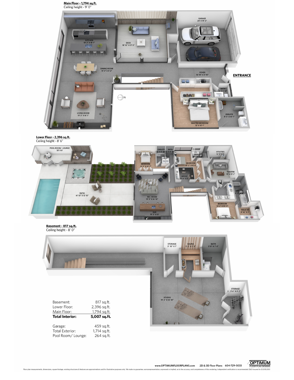 Floor plan for 4327 Dollar Road, Dollarton, North Vancouver