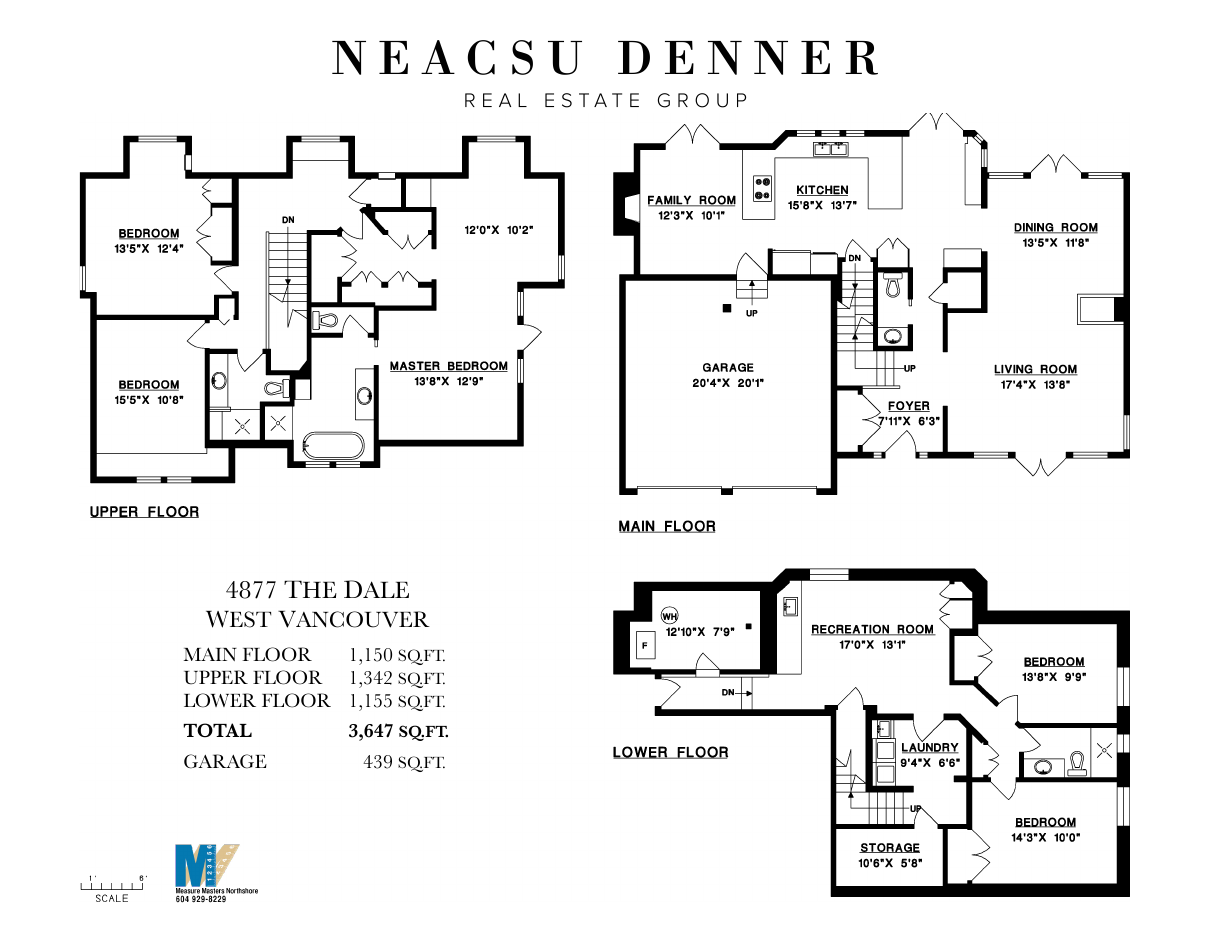 Floor plan for 4877 The Dale, Old Caulfeild, West Vancouver, Olde Caulfeild, West Vancouver