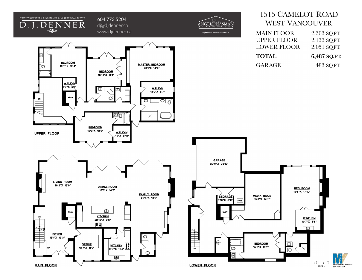 Floor plan for 1515 Camelot Road, British Properties, West Vancouver