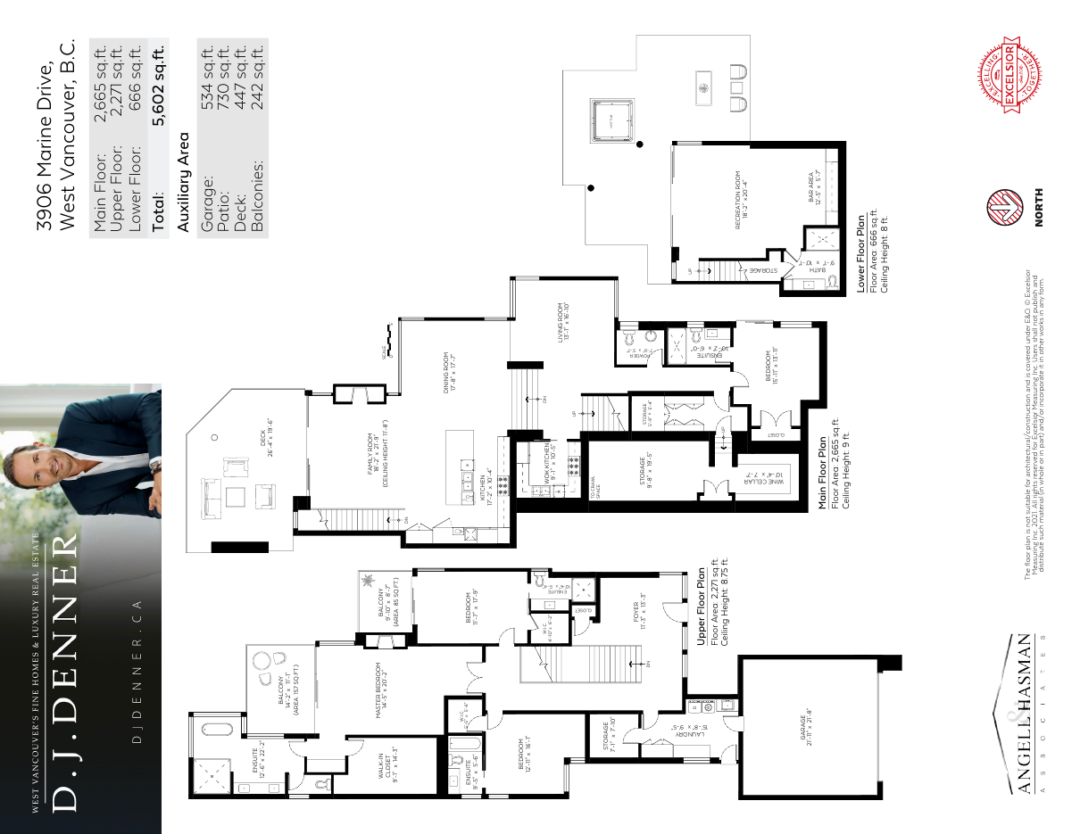Floor plan for Address Upon Request, West Bay, West Vancouver